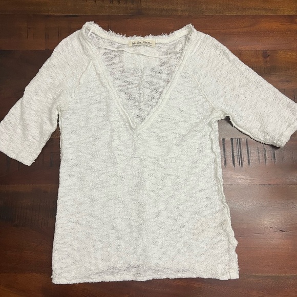 FREE PEOPLE- FRANCIS TEE size Medium - Picture 7 of 7